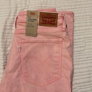 LEVI 721 high rise skinny women's jeans
